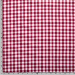 Stitch It, Two-Thirds Of An Inch Cotton Gingham Check | Red 9 Stitch It, Two-Thirds Of An Inch Cotton Gingham Check | Red -Sewing Art 05583 015 7