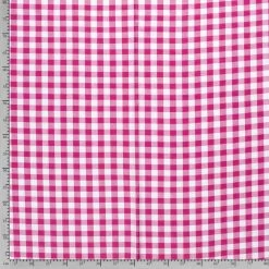 Stitch It, Two-Thirds Of An Inch Cotton Gingham Check | Fuchsia -Sewing Art 05583 017 7