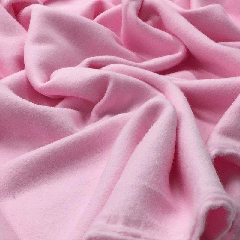 Plain Organic Fleece | Pale Pink 5 Plain Organic Fleece | Pale Pink - Image 3
