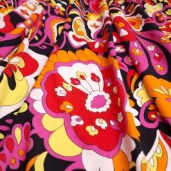 Jersey Cotton Print Fabric | Vibrant Floral -Sewing Art 11764 069 5