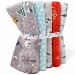 Snow Day Flannel Lewis & Irene | Fat Quarter Pack 3 -Sewing Art 20230904 103131