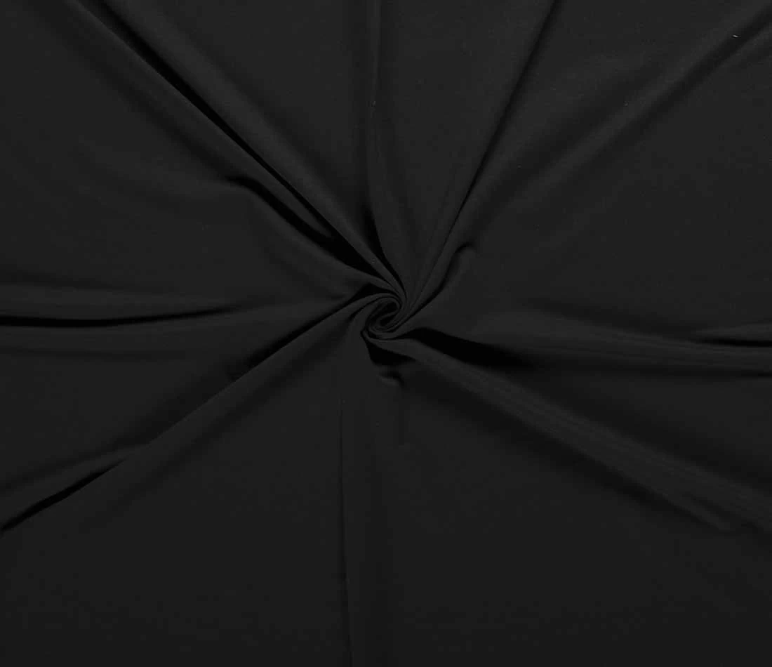 French Terry Loop Back | Black 4 French Terry Loop Back | Black - Image 2