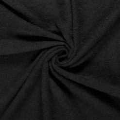 Terry Towelling Fabric | Black 7 Terry Towelling Fabric | Black -Sewing Art 2900 069 1