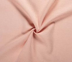 Cotton Waffle Fabric | Salmon
