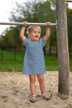 Double Gauze Fabric | Plain Pale Blue -Sewing Art 3001 003