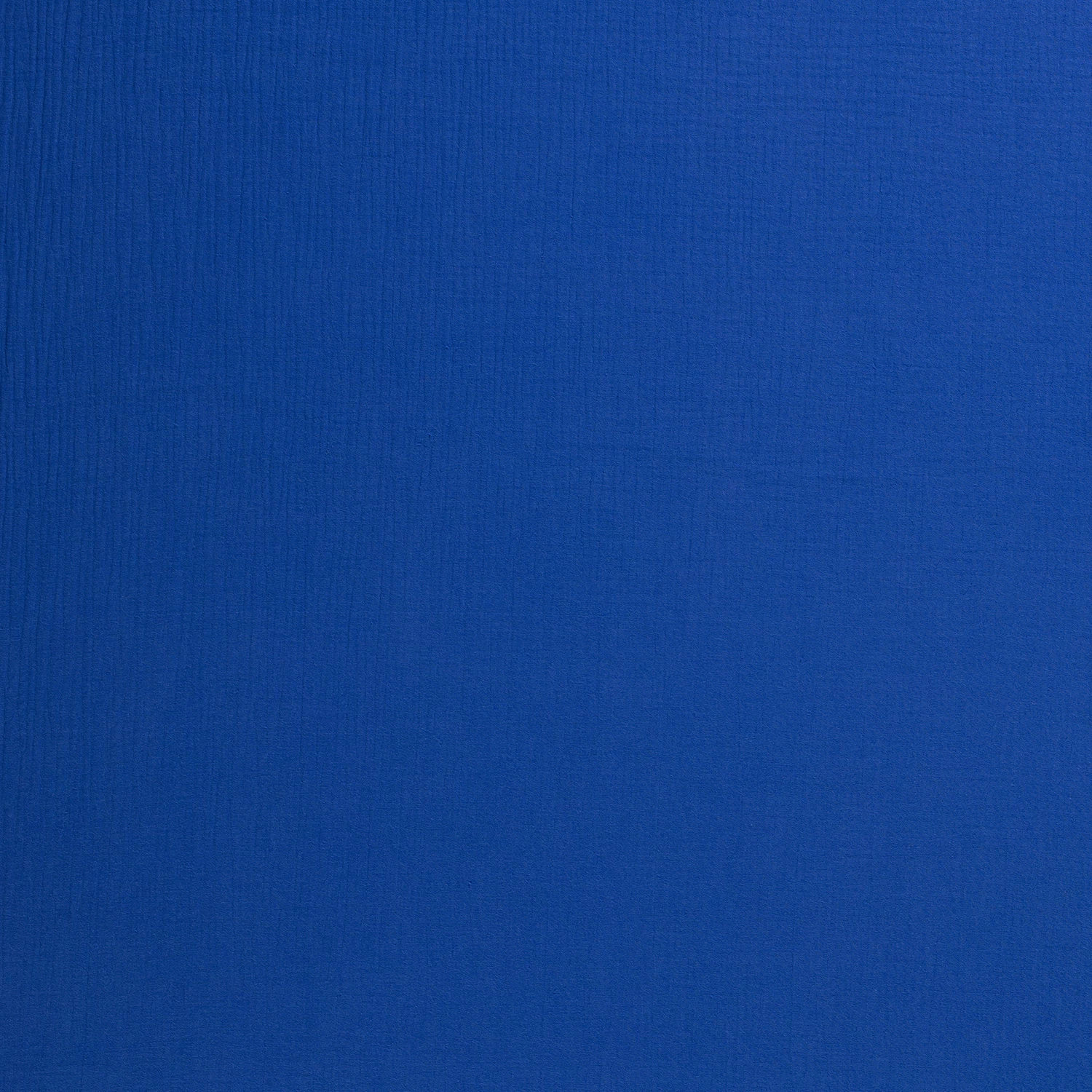 Double Gauze Fabric | Plain Cobalt 5 Double Gauze Fabric | Plain Cobalt - Image 3