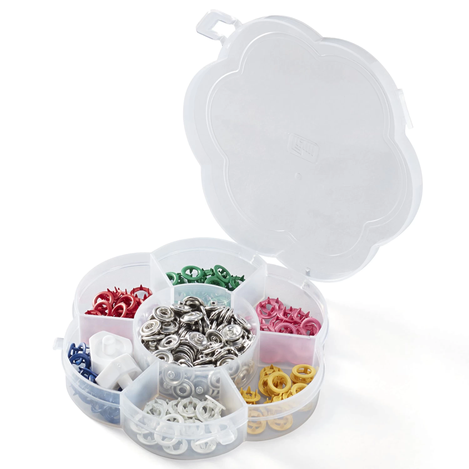 8mm, Jersey Ring Press Fasteners & Tool - Multipack | Prym Love 3 8mm, Jersey Ring Press Fasteners & Tool - Multipack | Prym Love