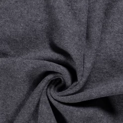Boiled Wool Fabric | Mid Grey