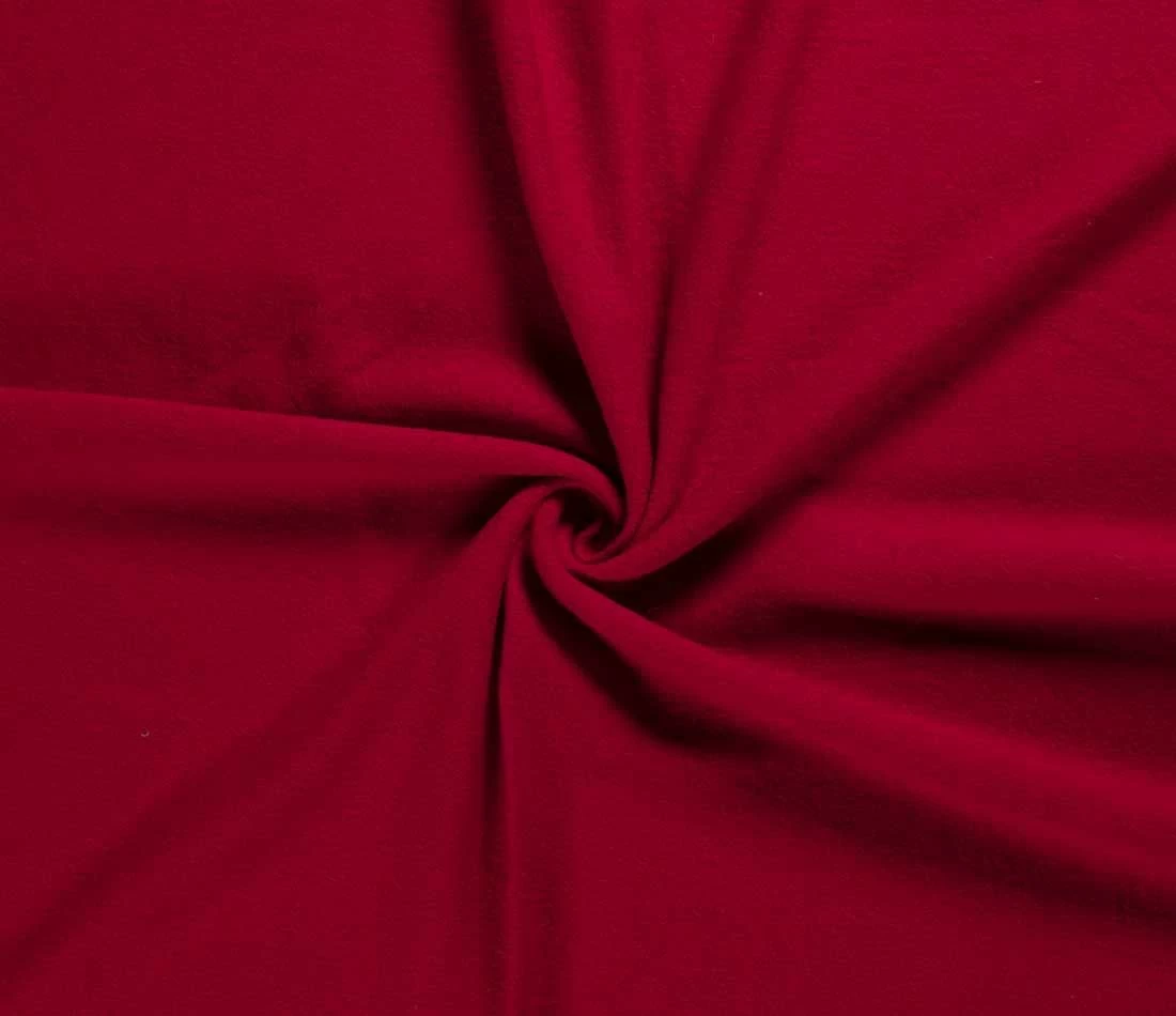 Boiled Wool Fabric | Vibrant Red 3 Boiled Wool Fabric | Vibrant Red