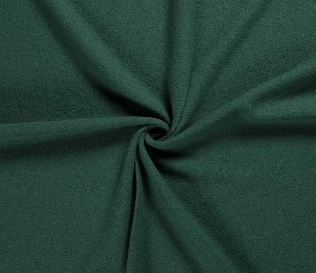 Boiled Wool Fabric | Dark Green 4 Boiled Wool Fabric | Dark Green - Image 2
