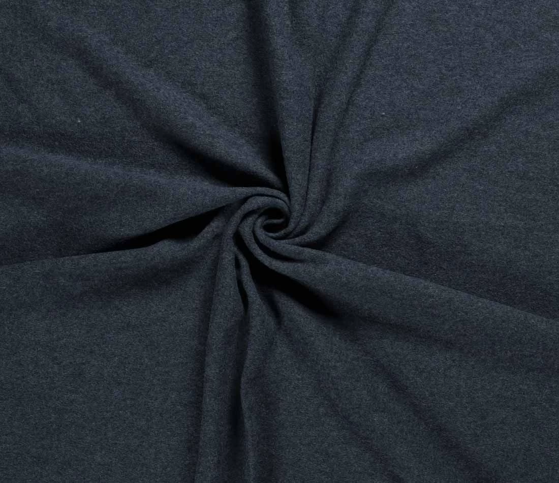 Boiled Wool Fabric | Dark Indigo 4 Boiled Wool Fabric | Dark Indigo - Image 2