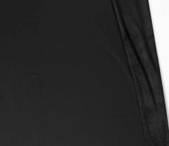 Deluxe Sweatshirt Fabric Plain | Black -Sewing Art 5357 069 3