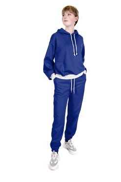 Classic Sweatshirt Fabric | Cobalt -Sewing Art 5650 005