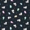 Castle Spooky Fabric | Spooky Ghosts Black 1 Castle Spooky Fabric | Spooky Ghosts Black -Sewing Art A573 3 1