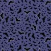 Castle Spooky Fabric | Bats Blue -Sewing Art A575 1 1