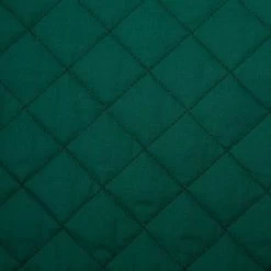 Classic Polycotton Fabric Quilted | Bottle Green