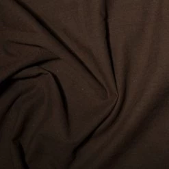 Linen Look Cotton Fabric | Brown