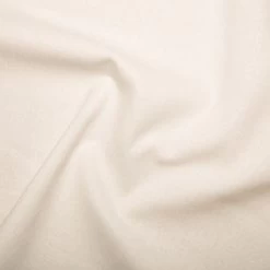Linen & Rayon Blend Fabric | White