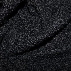 Faux Astrakhan Coating | Navy