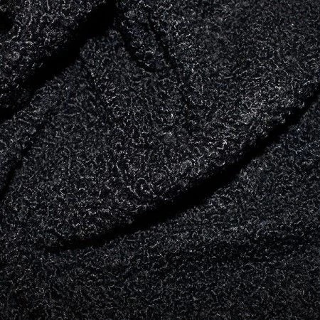 Faux Astrakhan Coating | Navy 3 Faux Astrakhan Coating | Navy