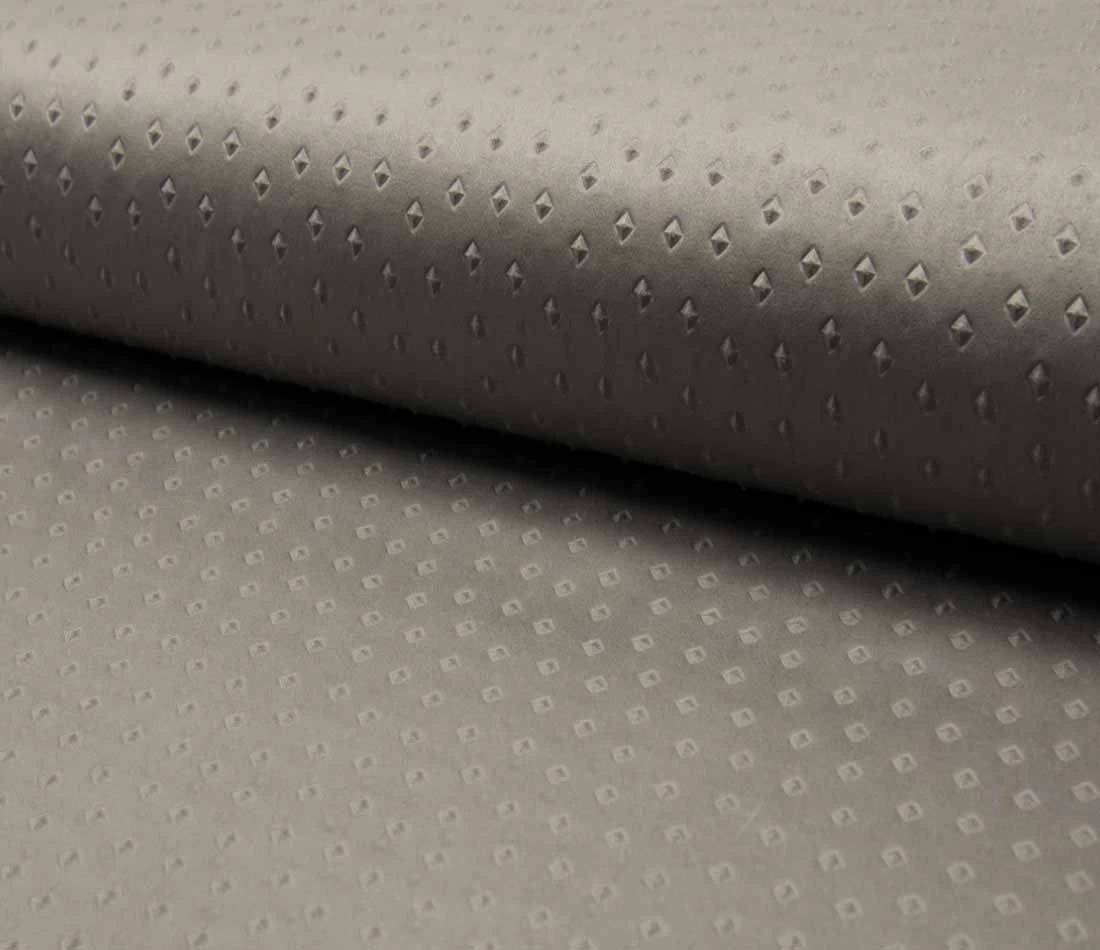 Suede Fabric 3D Embossed | Light Taupe 3 Suede Fabric 3D Embossed | Light Taupe