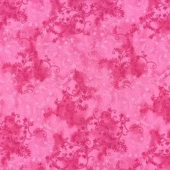 Mystic Vine Blender Fabric | Cerise