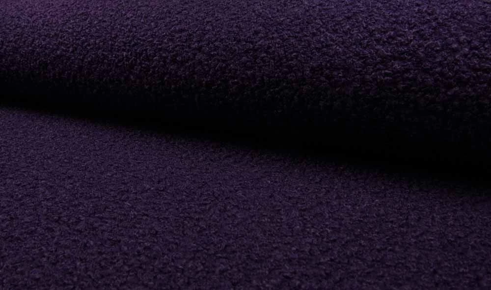 Luxury Boucle Coating Fabric | Purple 3 Luxury Boucle Coating Fabric | Purple