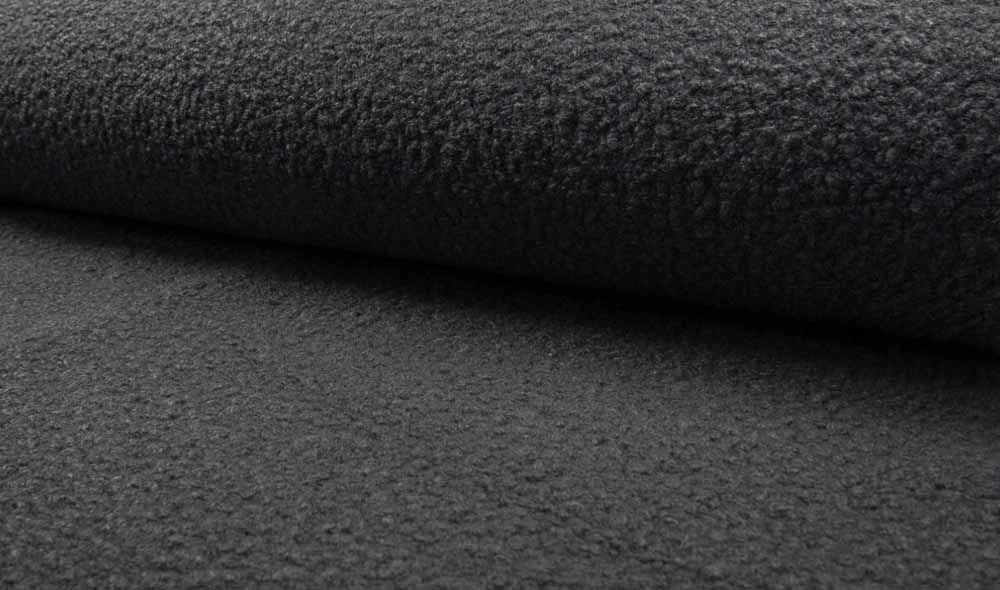 Luxury Boucle Coating Fabric | Dark Grey 3 Luxury Boucle Coating Fabric | Dark Grey