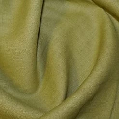 Premium Enzyme Washed Linen Fabric | Chartreuse