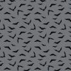 Midnight Haunt Halloween Fabric | Night Flight Pewter -Sewing Art E107797 9784C 1