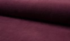 Jersey Cotton Fleece Fabric | Bordeaux