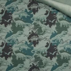 Luxury Sweatshirt Fabric | Dino's Green