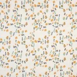 Jersey Cotton Rich Fabric | Mini Leaves