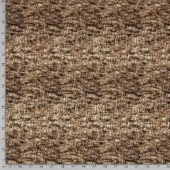 Jersey With Printed Crepe Knit Finish | Mocca -Sewing Art E108239 03 3