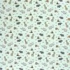 Cotton Rich Jersey Fabric | Charming Animals Mint -Sewing Art E108444 02 2