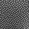 PU Printed Waterproof Raincoat Fabric | Spots Black -Sewing Art E108660 01 1
