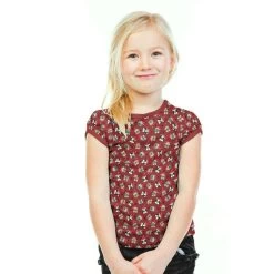 Christmas Jersey Fabric | Festive Pug Red