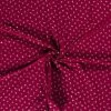 Cotton Rich Jersey Fabric | Foil - Anchors Bordeaux -Sewing Art E108785 02 1