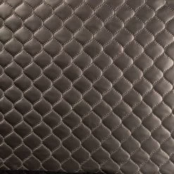 Premium Quilted Satin | Pewter