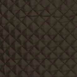 Quilted Crosshatch Coating Fabric | Army