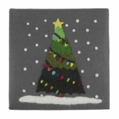 Needle Felting Kit With Frame | Christmas Tree 7 Needle Felting Kit With Frame | Christmas Tree -Sewing Art E109039 01 2