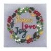 Needle Felting Kit With Frame | Festive Wreath -Sewing Art E109039 03 2