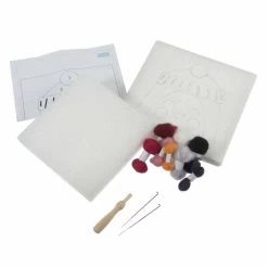 Needle Felting Kit With Frame | Penguin -Sewing Art E109039 07 3