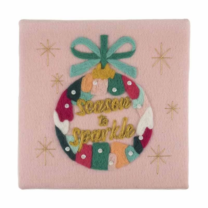 Needle Felting Kit With Frame | Season To Sparkle 4 Needle Felting Kit With Frame | Season To Sparkle - Image 2