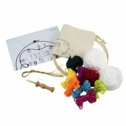 Punch Needle Kit With Hoop | Merry & Bright -Sewing Art E109040 03 3