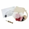 Punch Needle Kit With Hoop | Father Christmas -Sewing Art E109040 04 3