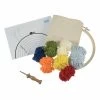 Punch Needle Kit With Hoop | Rainbow -Sewing Art E109040 08 3
