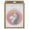 Punch Needle Kit With Hoop | Unicorn