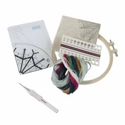 Embroidery Punch Needle Kit With Hoop | Scandi Bauble -Sewing Art E109041 02 3