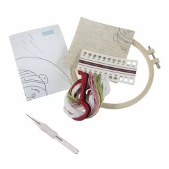 Embroidery Punch Needle Kit With Hoop | Bear
